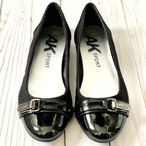 Anne Klein Sport Women's Able Fabric Ballet Flat